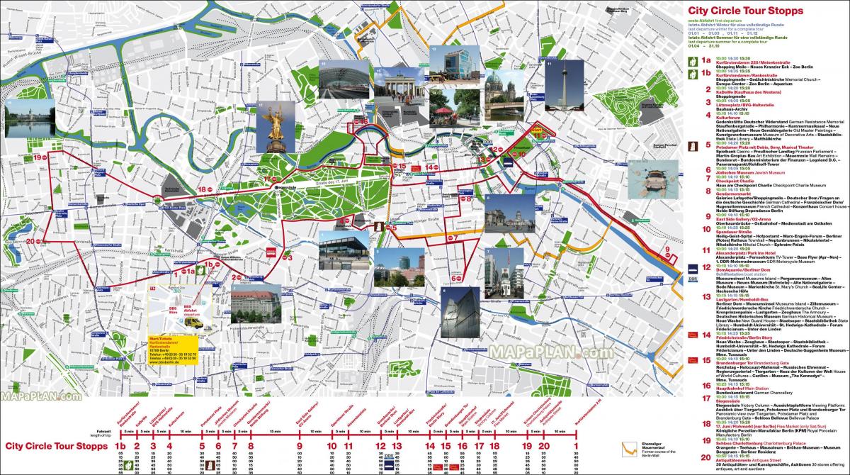 berlin hop on hop off bus map