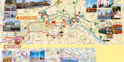 Berlin sightseeing bus map