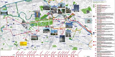 Berlin hop on hop off bus map