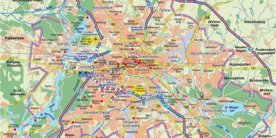 Berlin city map