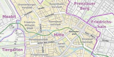 Mitte berlin map