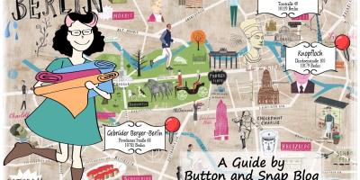 Berlin shopping street map