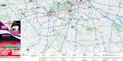 City sightseeing berlin map
