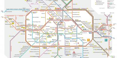 Map berlin u bahn