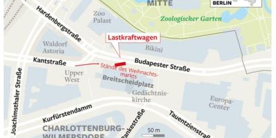 Map of breitscheidplatz berlin
