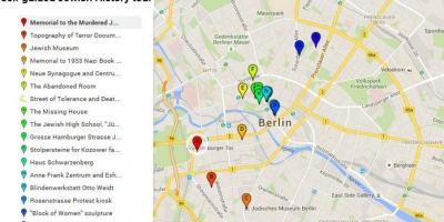 Map of jewish quarter berlin
