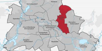 Map of lichtenberg berlin
