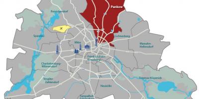 Map of pankow berlin 