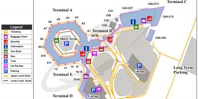 Berlin tegel airport map